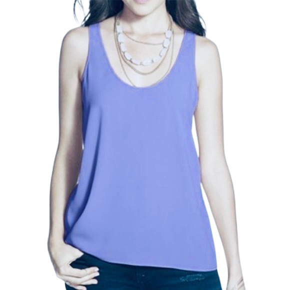 Frenchi | Tops | Nordstrom Frenchi Periwinkle Sleeveless Tank Top | Poshmark